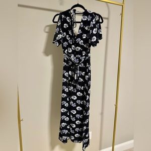 After Market Floral Spring Summer Lightweight Maxi Dress